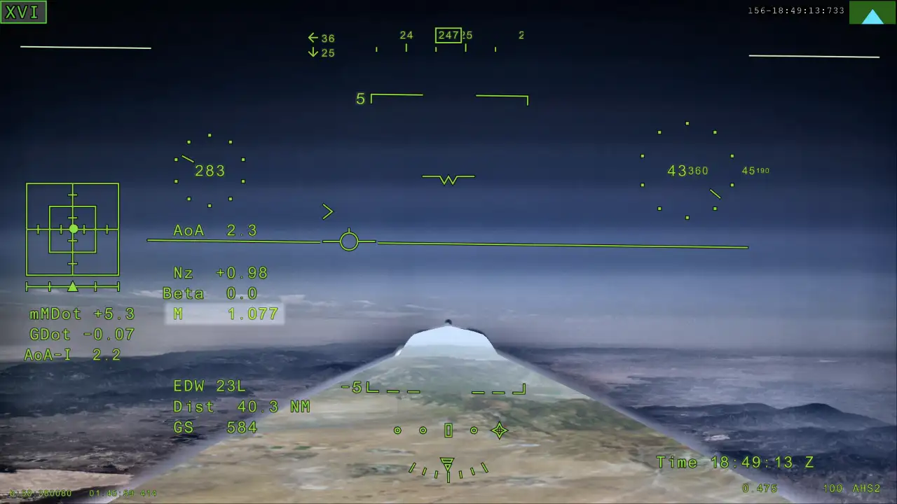 X-59 надзвуковий політ (Lockheed Martin X-59 QueSST)